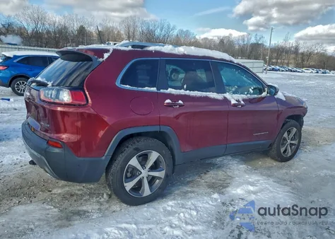 2020 Jeep Cherokee Limited из США, поврежденный, VIN 1C4PJMDX4LD611575